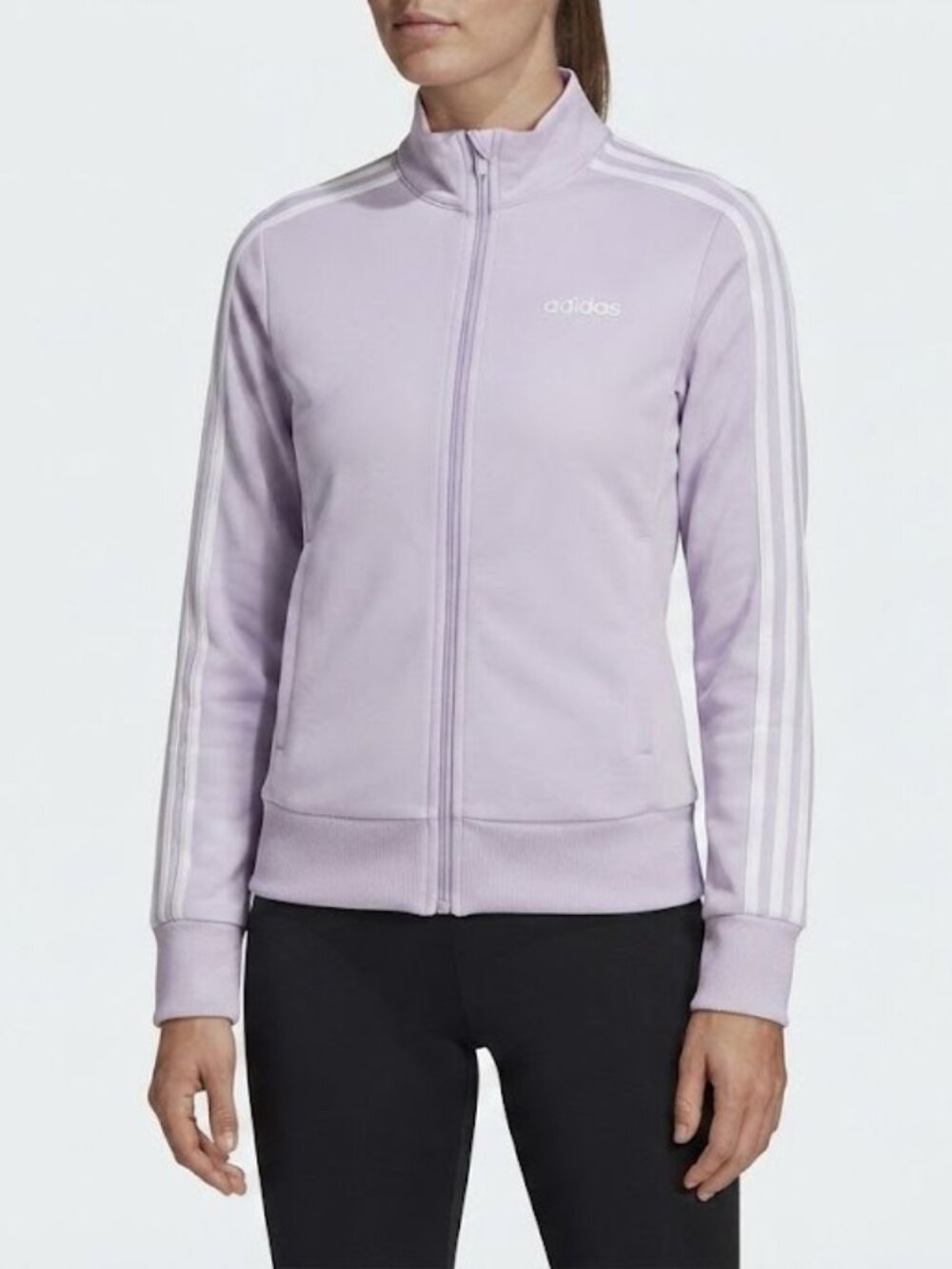 Adidas Lavender Track Zip Jacket